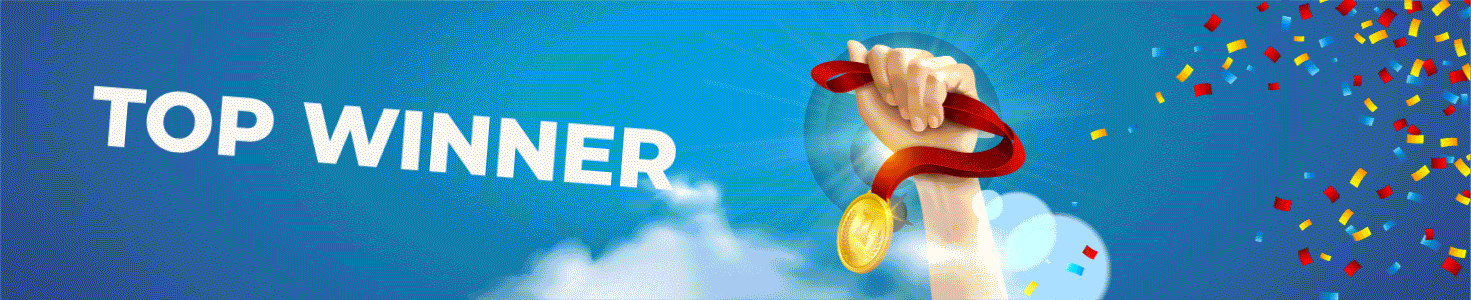 top winner banner